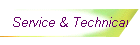 Service & Technical